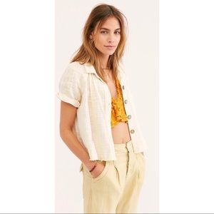NWT Free People Away at Sea Striped Top (#55)